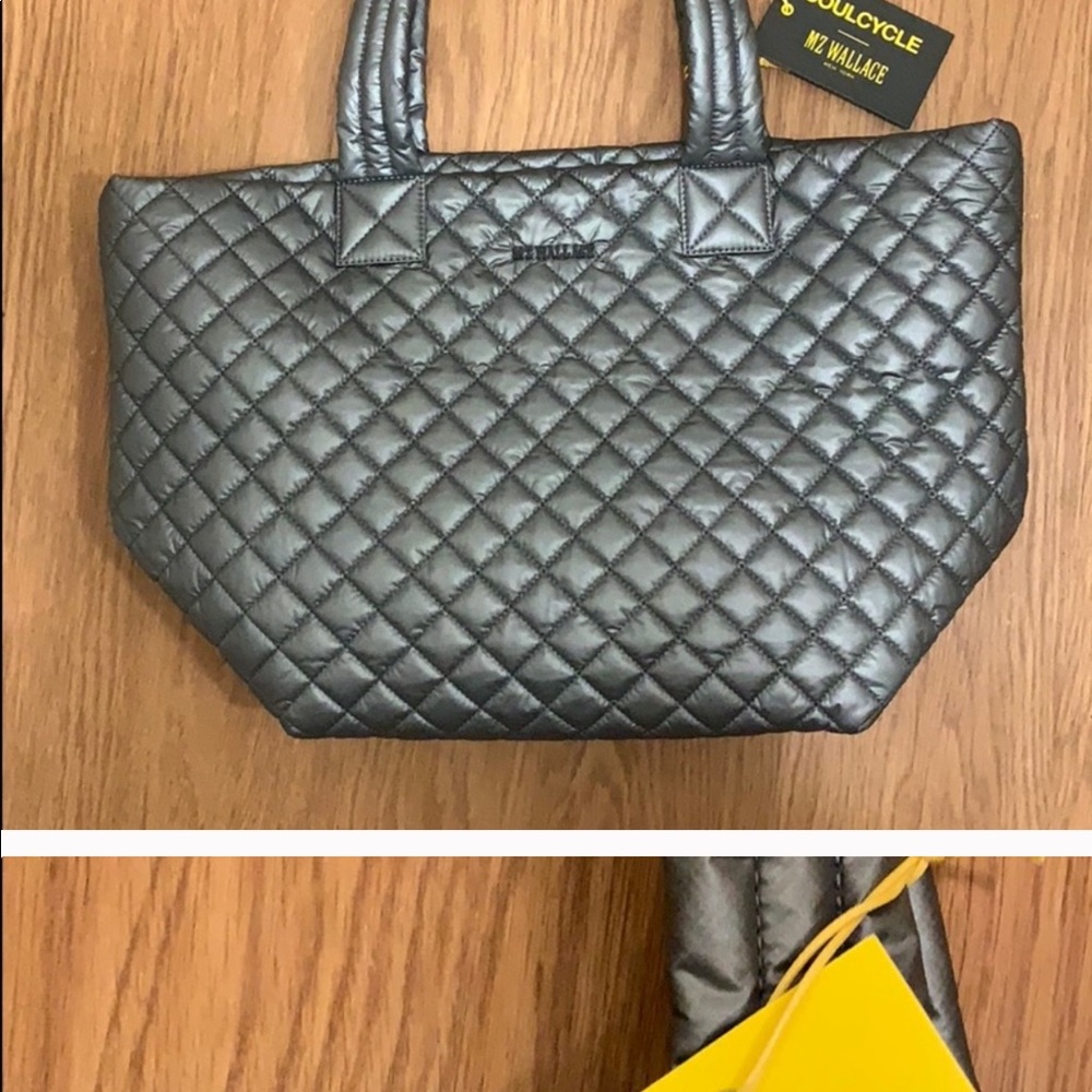 MZ Wallace grey tote x SoulCycle